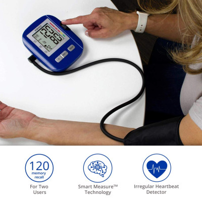 Máy đo huyết áp bắp tay HoMedics BPA-0200 công nghệ đo Smart Measure Technology nhập khẩu USA