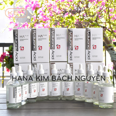 COMBO 10 CHAI SERUM HA PLUS 100ml (Dưỡng Ẩm, Căng Bóng, Sáng Da, Mờ Nếp Nhăn) Hàng Chính Hãng + Tặng 1 HA 100ml và 100g Mặt Nạ Dẻo