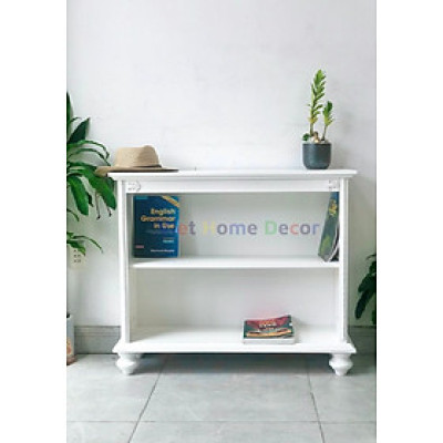 Kệ 2 Tầng Shabby Chic  Phong Cách Sang Trọng 1724 - Thương hiệu Viet Home Decor