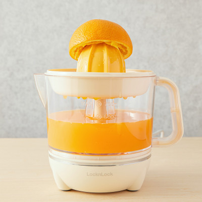Máy Vắt Cam Lock&Lock 700ml màu trắng ngà EJJ231IVY - Hàng Chính Hãng, Xoay Ép 2 Chiều Cho Nhiều Nước Cam, Bảo Hành 24 Tháng - JoyMall