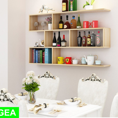 Kệ sách treo tường ziczac 3 tầng - T713