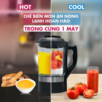 Máy Xay Nấu Chân Không Đa Năng Mishio MK307 - Hàng Chính Hãng