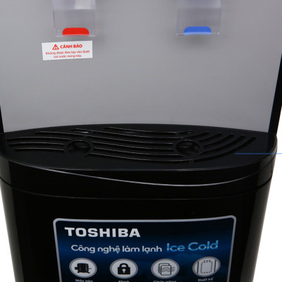 Cây nước nóng lạnh Toshiba RWF-W1669BV (K1)- Bình âm dưới, Làm lạnh bằng Block,Công nghệ Ice cold - Hàng chính hãng, Bảo hành 12 tháng chính hãng