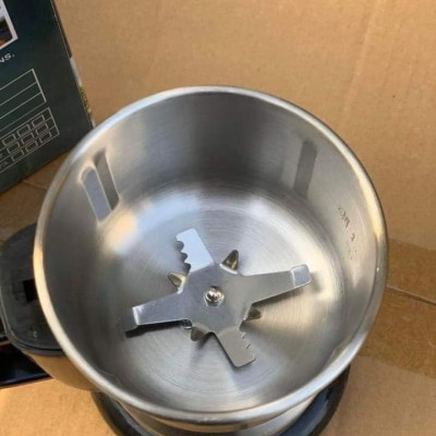 Máy Xay Hạt Khô, Máy Xay Cafe, Máy Xay Bột Khô Đa Năng Công Suất Lớn Với 8 Lưỡi Dao - Hàng Nhập Khẩu