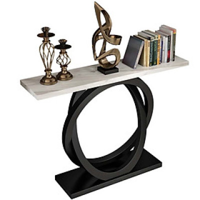 Bàn Console trang trí mặt đá khung sắt Juno sofa CSTCT030 120x30x85 cm nhiều màu lựa chọn