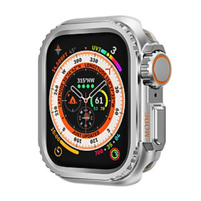 Ốp Case Hợp Kim Zinc cho Apple Watch Series 10 Size 42mm / 46mm - Hàng Chính Hãng
