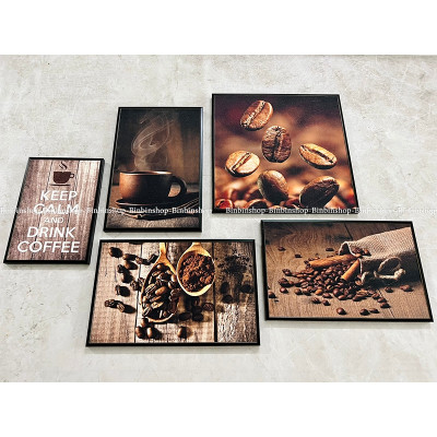 (ẢNH THẬT) TRANH TREO TƯỜNG TRANG TRÍ DECOR QUÁN CAFE 6 TẶNG KÈM ĐINH TREO