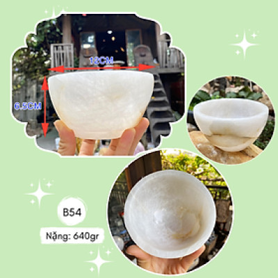 Chén bát đá thạch anh NHASAN Nơi sức khỏe và phong thủy gặp gỡ