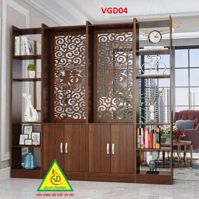 TỦ KỆ TRANG TRÍ KIÊM VÁCH NGĂN VGD05 