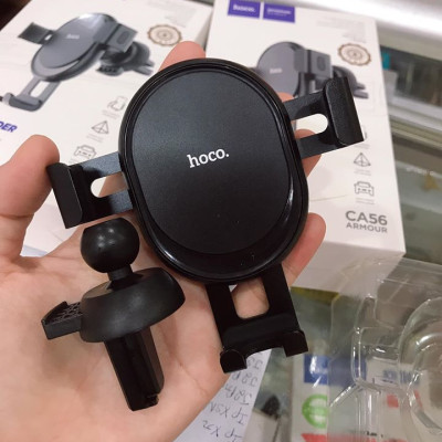 Giá đỡ điện thoại HOCO CA56 cửa gió thanh điều hòa trên ô tô - Thiết bị đỡ điện thoại trên xe hơi oto , Thiết kế kiểu dáng thông minh - kẹp điện thoại oto