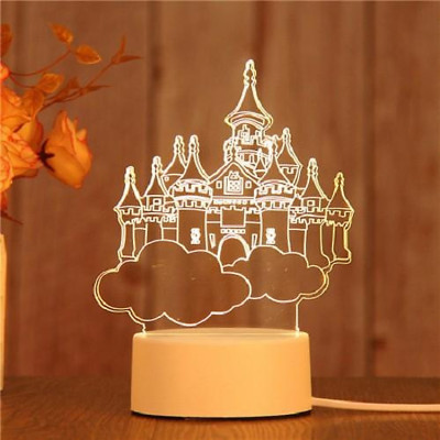 Đèn Ngủ 3d Ghi Note 16 Màu Có Điều Khiển Cắm Điện Trực Tiếp Công Tắc 3 Màu Giao Hình Ngẫu Nhiên