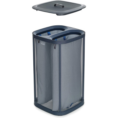 Thùng Đựng Đồ Giặt Joseph Joseph 50002 Tota 60L Màu Đen - Hàng Nhập Khẩu Đức