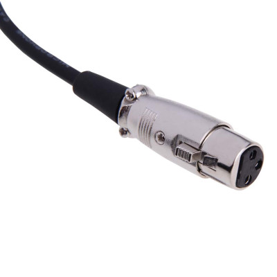 SOAIY Cáp Canon Đầu 3.5mm ra Đầu XLR Cho Mic Condenser Live Stream Dài 3m - Hàng Nhập Khẩu