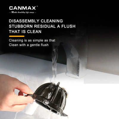 Máy vắt cam cao cấp thương hiệu Canmax CJ-186 - Chất liệu: Inox 304 - Dung tích: 1000ml - Công suất: 120W - Hàng Nhập Khẩu