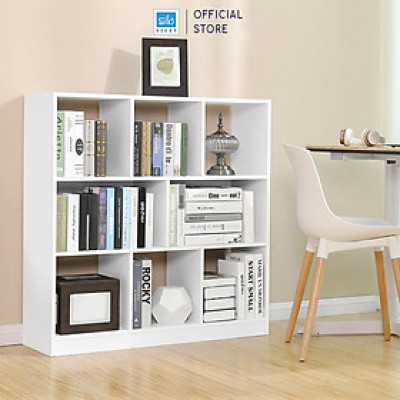 Tủ Sách Hiện Đại Nhiều Ngăn Kích Thước 100 x 97.5 x 30cm Thương Hiệu SIB Decor KSG57