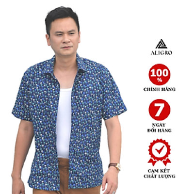 Áo Sơ Mi Nam Ngắn Tay Aligro ALGS-C71