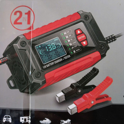 Bộ Sạc Bình Và Test Ắc Quy Thông Minh FOXSUR 12V - Công Nghệ Nhật Hiện Đại