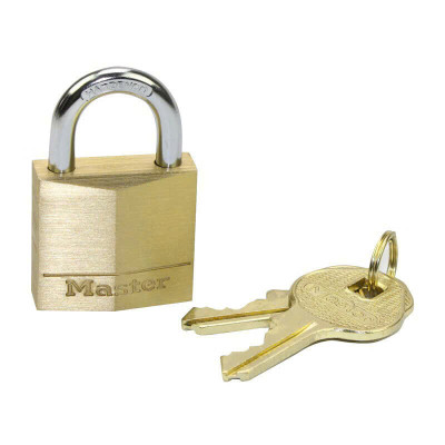 Khóa Thân Đồng Master Lock 130MCND, Khóa sử dụng để khóa vali, túi xách, khóa tủ cá nhân, cabinet.