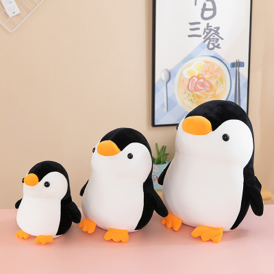 Gấu Bông Chim Cánh Cụt Mập Mềm Mịn Dễ Thương Mẫu Mới (25cm--->45cm) Vải Miniso 4 Chiều Co Giãn Êm Ái, Hàng Cao Cấp An Toàn Cho Trẻ Nhỏ