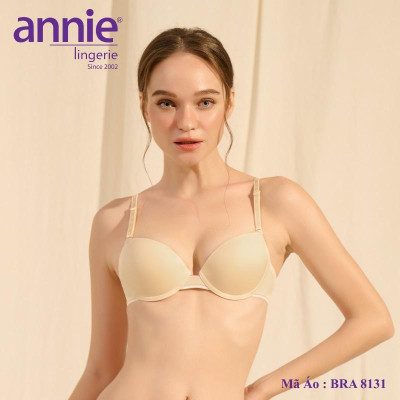 Áo Ngực Cao Cấp Tạo Dáng Ngực annie bra 8131 mút vừa, trơn, ôm ngực vải lót cotton thấm hút tốt thoáng mát mặc thoải mái