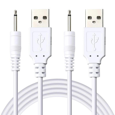 Dây sạc máy massage USB sang 2.5 Aux, dành cho các loại máy massage mặt mắt body toàn thân đầu nhọn loại tốt