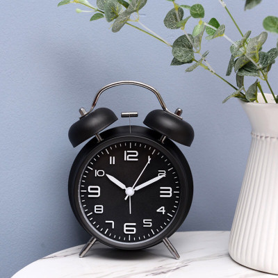 Đồng Hồ Báo Thức Để Bàn 2 Quả Chuông Cao Cấp HUPA