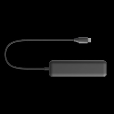 HUB chuyển đổi HyperDrive Next 4 In 1 Usb-A Port cho Macbook/ Laptop - Thiết kế 4 cổng truyền dữ liệu tốc độ cao HD5002 - Hàng Chính Hãng