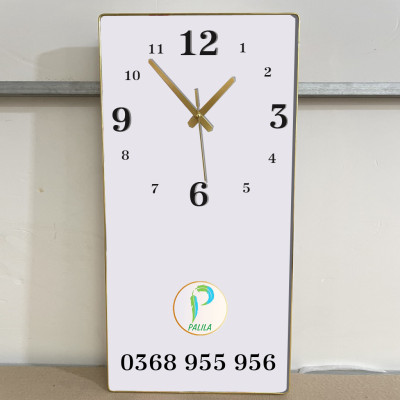 Đồng Hồ Tráng Gương Treo Tường Sang Trọng - Tranh Công Giáo Chúa Giê Su Đẹp