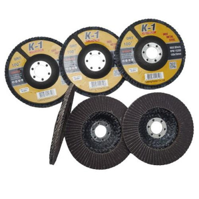10 viên Đá nhám xếp 100# | Đĩa ráp xếp | Bánh nhám xếp K1 D100 100#