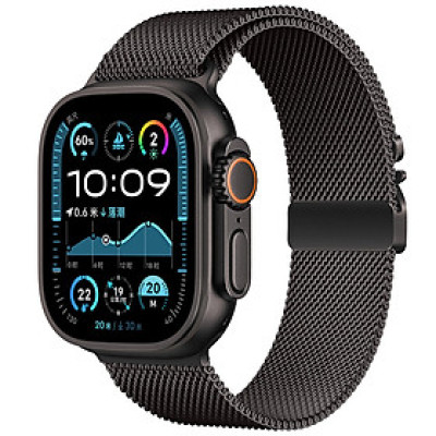 Dây Đeo Thép Lưới Dux Ducis Milanese Air cho Apple Watch UItra / Apple Watch tất cả Series, Thép Cao Cấp Thoáng Khí Nhẹ_ Hàng Chính Hãng