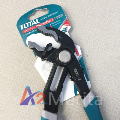 Kềm mỏ quạ 10"/250mm Total THTJ381006 (Kiểu mở nhanh)