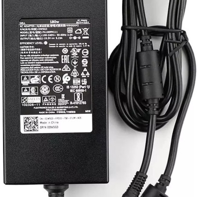 Sạc dành cho Laptop Dell (Các loại) 19.5V 9.23A 180W - Chân kim to 7.4 mm x 5.0 mm hàng nhập khẩu.