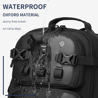 Balo Du Lịch Cỡ Lớn Đa Năng Chống Thấm Nước OZUKO Dành Cho Nam