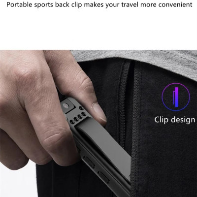 SOAIY Máy Ghi Âm Hỗ Trợ Quay Video Full HD 1080 Xoay 180 Độ Tầm Nhìn Ban Đêm Voice Recorder D3 - Hàng Nhập Khẩu