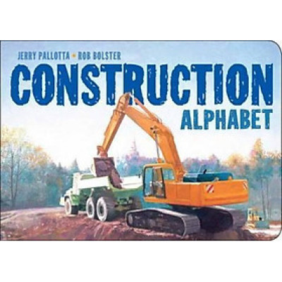 Sách - Construction Alphabet by Jerry Pallotta (US edition, paperback)