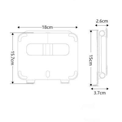 Giá Đỡ Để Bàn Dành Cho Máy Tính Bảng, Ipad  - Chất Liệu Hợp Kim Nhôm Cao Cấp Hàng Nhập Khẩu Chính HãngKitAcoom