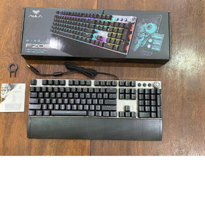 Bàn Phím cơ gaming có dây AULA F2058 Red Switch - Hàng Chính Hãng 