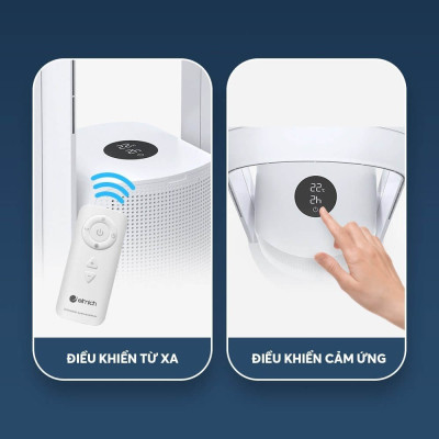 Quạt không cánh kết hợp lọc không khí Elmich BFE-3936 - Hàng Chính Hãng
