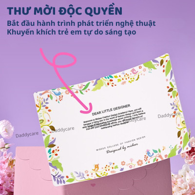 Đồ chơi thiết kế thời trang Clothing Design House, Dụng cụ may vá thủ công sáng tạo cho bé 4,5,6,7,8 tuổi