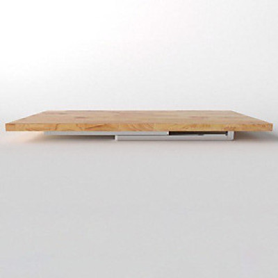 Bàn gấp chân inox mặt gỗ xuất khẩu R 700 x D 1200 X C 750