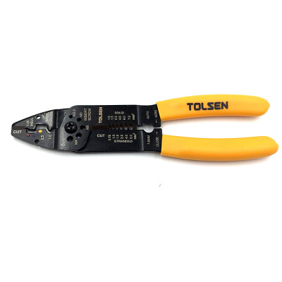 Kìm Tuốt Dây Điện Đa Năng 8.5" ( 215mm ) Tolsen 38052