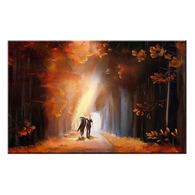 Tranh Canvas Treo Tường Trang Trí Con Đường Vắng Suemall CV140848