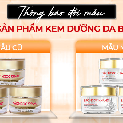 Kem Dưỡng Da Ban Đêm Sắc Ngọc Khang 10g giúp dưỡng da ẩm mịn, tươi sáng và mờ nám - sạm - tàn nhang