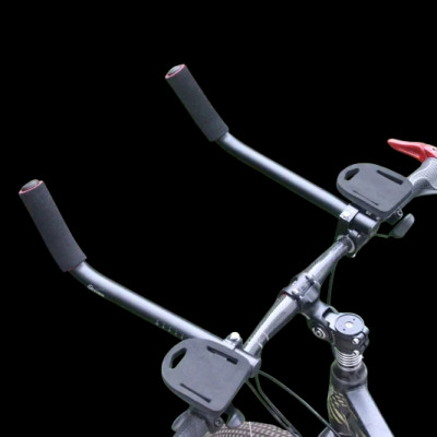 Tay Nắm TT Xe Đạp, Tay nghỉ DH-0608 Hợp Kim Nhôm Đen Nghỉ Tay Địa Hình Đường Trường - Mai Lee