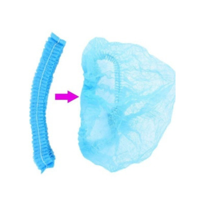 Mũ trùm đầu y tế nón con sâu CAEMEDI chống bụi, độ bền cao, chất lượng xuất khẩu Hoa Kỳ - Gói 100 Cái