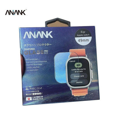 Kính cường lực dành cho Apple Watch Ultra và Ultra 2 - 49mm hiệu Anank 9H công nghệ nhật bản - Hàng nhập khẩu