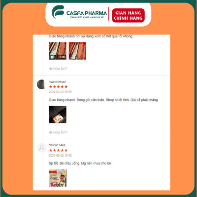 Combo Canxi hữu cơ TW Hanopharco và Vitamin C tăng hấp thụ chiều cao cho trẻ