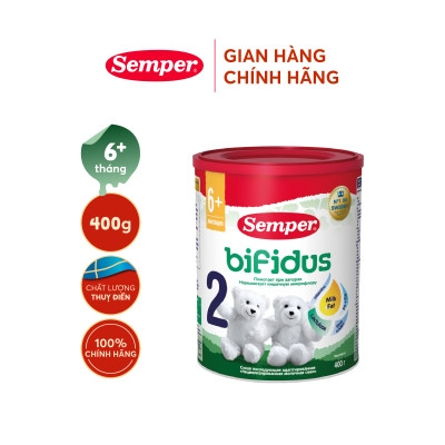 Sữa bột công thức Semper Bifidus số 2 400g