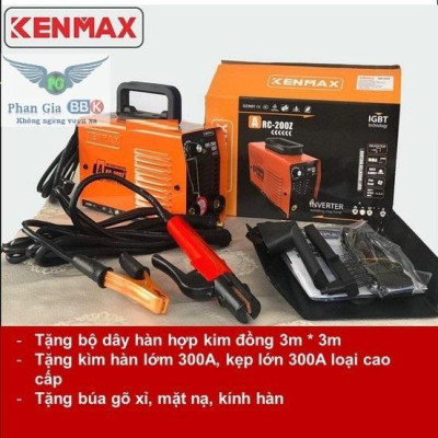 [chính hãƞg] Máy hàn que KENMAX 200Z,  Máy hàn que 2.5 - 3.2mm ,100% Dây đồng, Bảo hành 1 năm