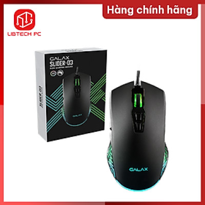 Chuột Gaming Galax Slider-03 RGB (SLD-03) - HÀNG CHÍNH HÃNG